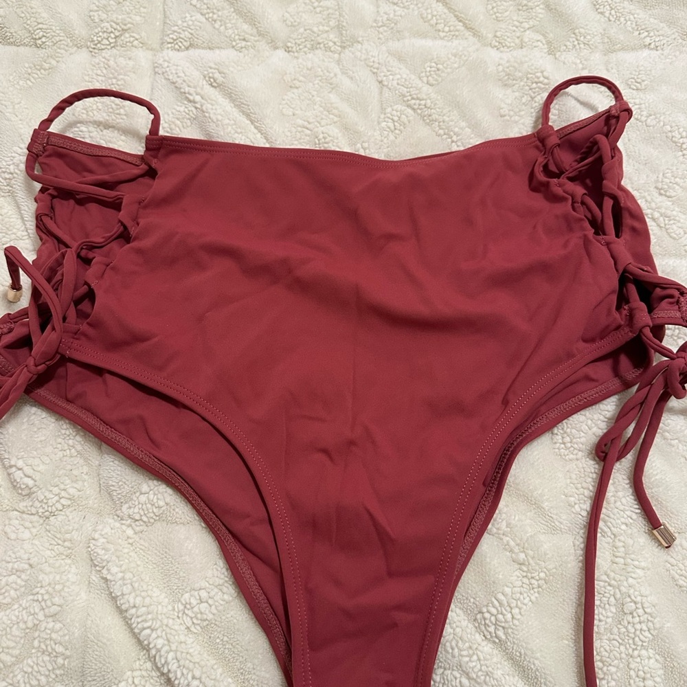 BuffBunny Red Bikini Bottom